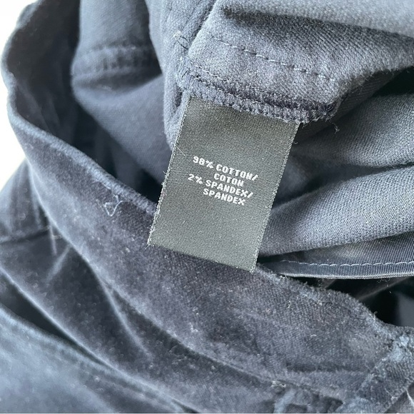 Lafayette 148 New York Women’s Black Blue Velvet Pants Size 8 - Picture 7 of 10